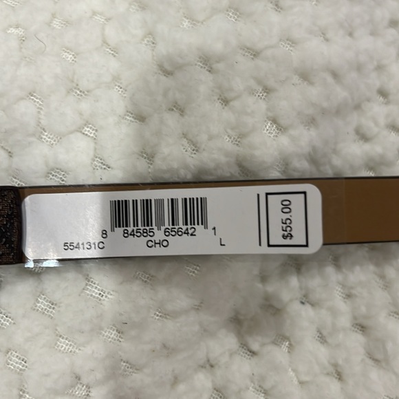 Michael Kors logo belt bag with gold chain - Picture 4 of 5